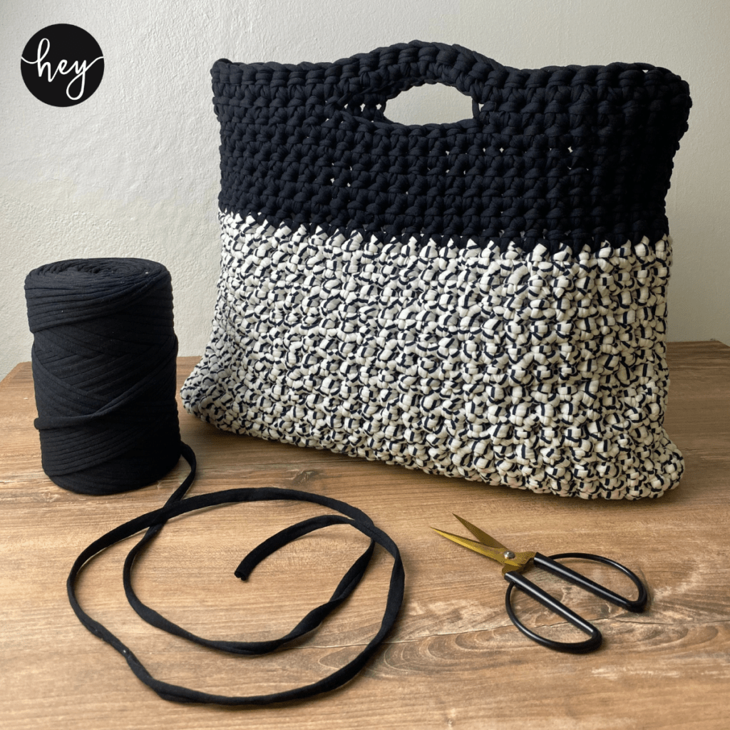 Crocheted Yarn Bag